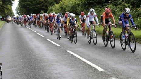 London 2012 women's road race