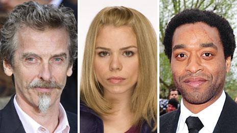 Peter Capaldi, Billie Piper and Chiwetel Ejiofor