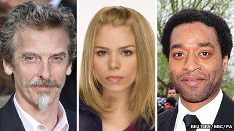 Peter Capaldi, Billie Piper and Chiwetel Ejiofor