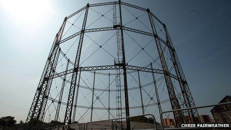 St Mark's gas holder, Hull