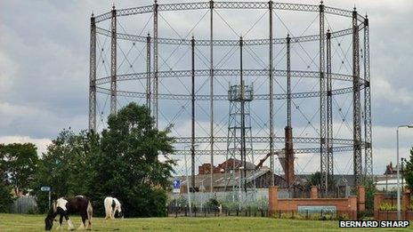 St Mark's gas holder, Hull