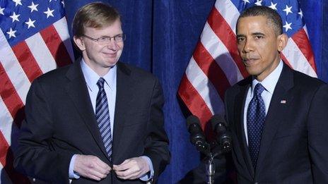 Jim Messina and President Obama