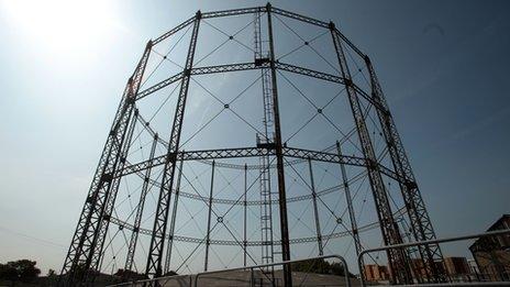 St Mark's gas holder, Hull