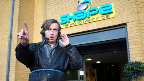 Steve Coogan in Alan Partridge: Alpha Papa