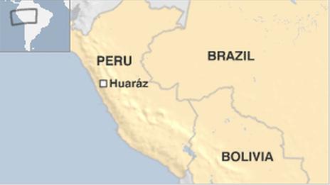 Map of Peru