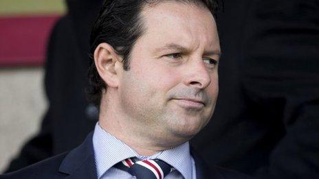 Rangers chief executive Craig Mather