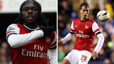 Gervinho and Marouane Chamakh