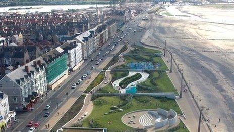 Rhyl promenade