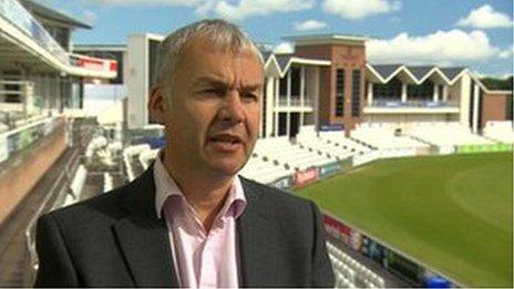 Durham County Cricket Club chief executive David Harker