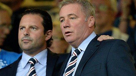 Craig Mather and Ally McCoist