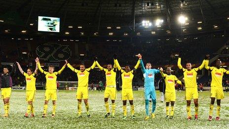 Anzhi players