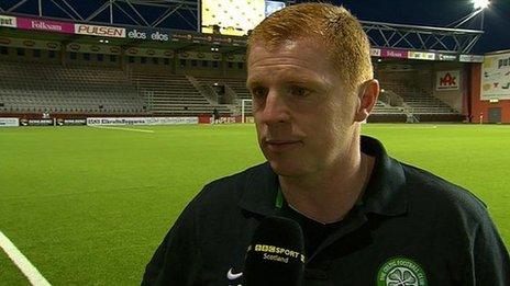 Celtic manager Neil Lennon