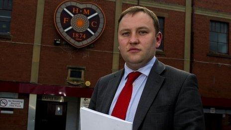 Foundation of Hearts chairman Ian Murray MP