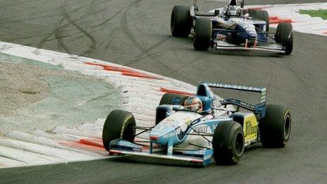 Damon Hill, Michael Schumacher