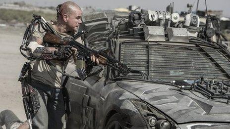 Matt Damon in Elysium