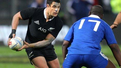 New Zealand star player Dan Carter