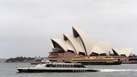 Sydney opera house