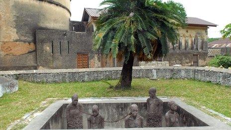 Slave Market Memorial at Stone Town, Zanzibar