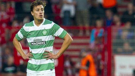 Celtic defender Jackson Irvine