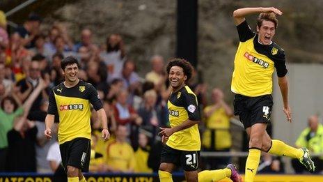 Watford celebrate