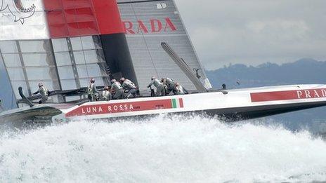 Luna Rossa were in control of the semi-final series