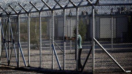 Amygdaleza detention centre (30 April 2012)