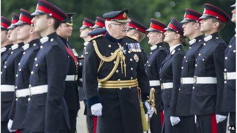 Army reservists pass out from training course