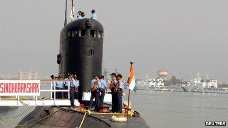 File photo of INS Sindhurakshak