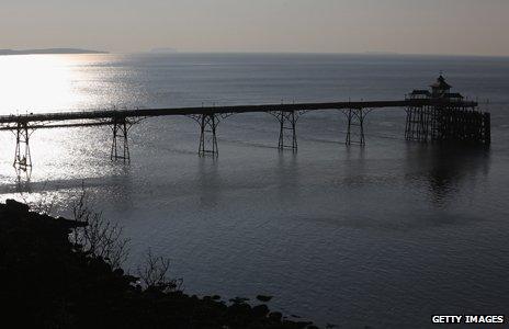 View of the Severn estuary