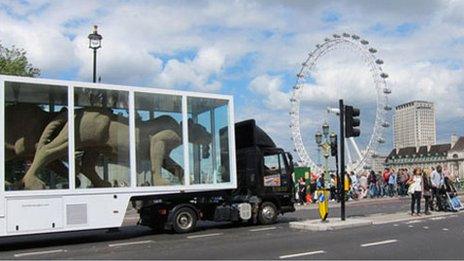 Lionheart Project by the London Eye