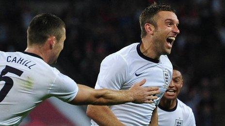 England's Rickie Lambert