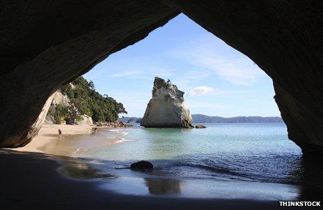 Beach on the Coromandel Peninsula