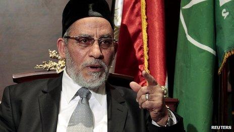 Muslim Brotherhood leader Mohammed Badie