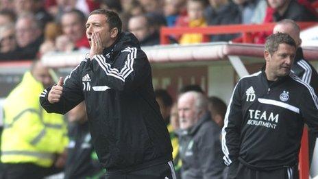 Aberdeen manager Derek McInnes