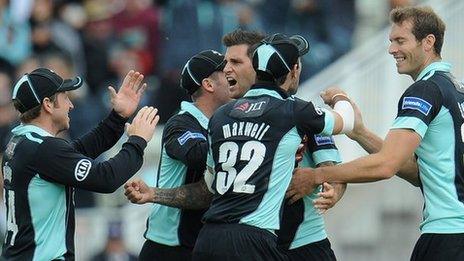 Surrey celebrate