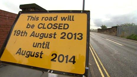 London Road sign