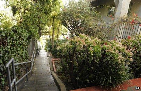 Looking down The Music Box steps