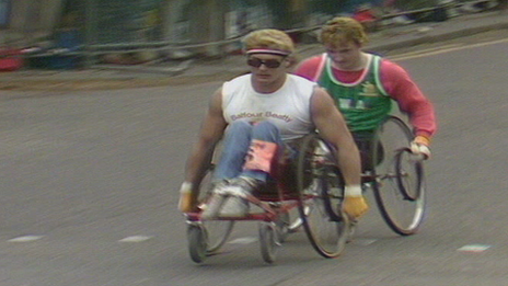 Chris Hallam (front)