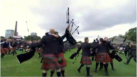 Field Marshal Montgomery Pipe Band