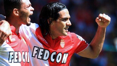 Radamel Falcao of Monaco