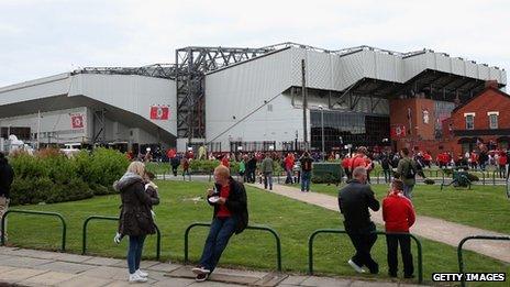 Liverpool FC's Anfield Stadium