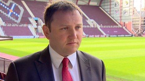 Foundation of Hearts chairman Ian Murray MP