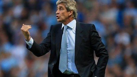 Manchester City boss Manuel Pellegrini