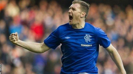 Former Rangers striker Kevin Kyle