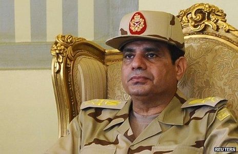 Gen Abdul Fattah al-Sisi,