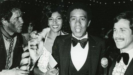 Richard Pryor with actress Pam Grier, who he dated for 18 months