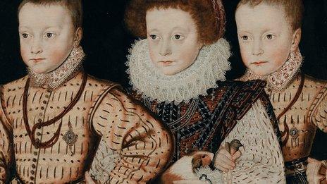 Three Unknown Elizabethan Children