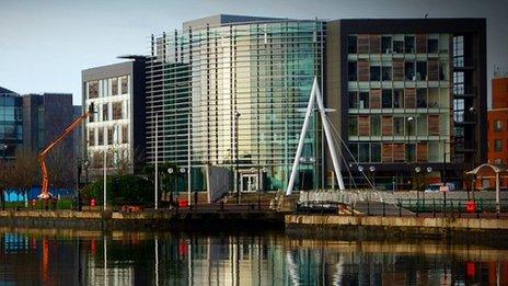 ITV Cymru Wales news HQ in Cardiff Bay