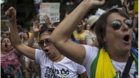 Brazilians protest on 30 June