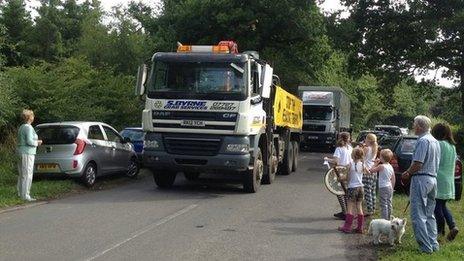 Fernhurst Lorry Demo